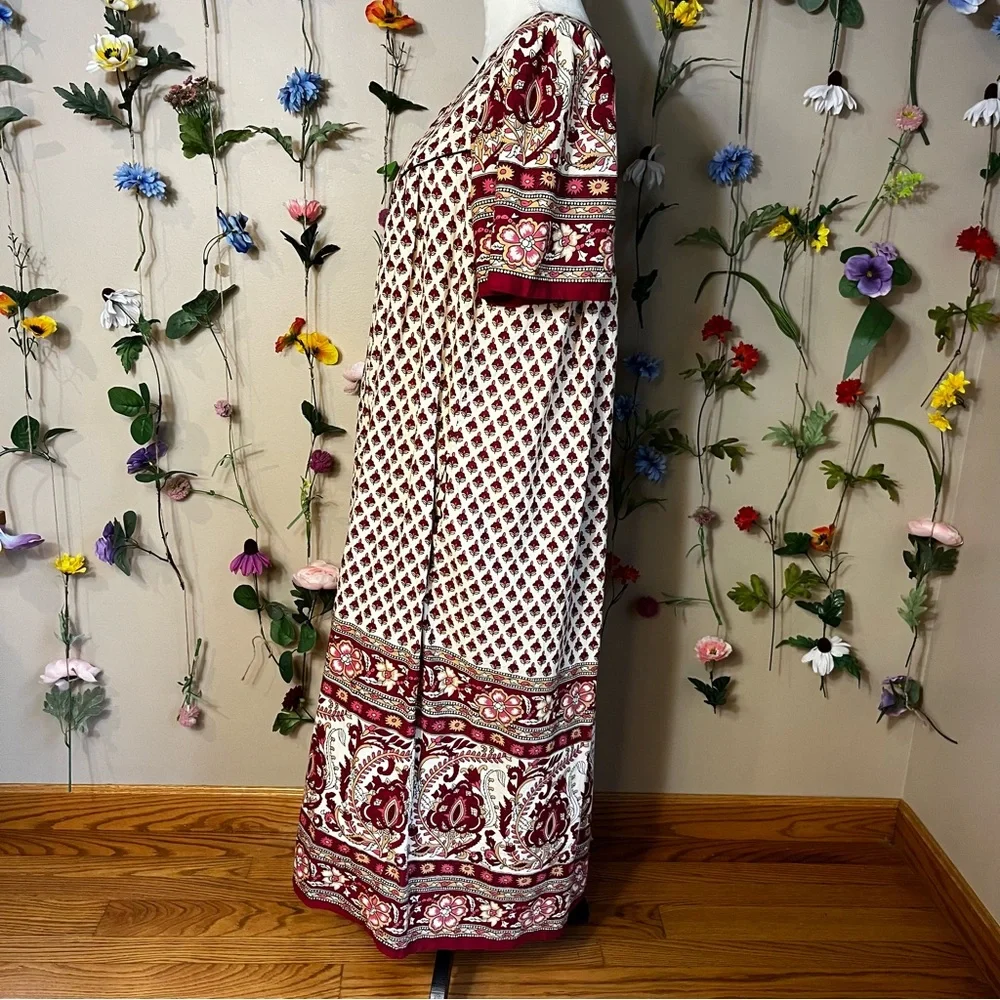 Boho Midi Dress, Medium